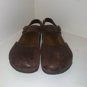 Birkenstock | Oiled Leather Soft Footbed Messina Shoes